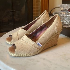 Toms espadrille wedge
